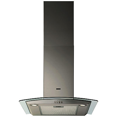 Zanussi ZHC6234X Chimney Cooker Hood, Stainless Steel